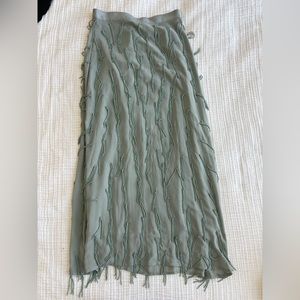 fully beaded H&m skirt